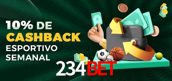 10% de bônus de cashback na 234Bet